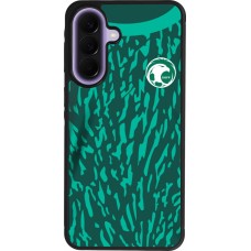 Coque Samsung Galaxy A57 5G - Silicone rigide noir Maillot de football Arabie saoudite 2022 personnalisable
