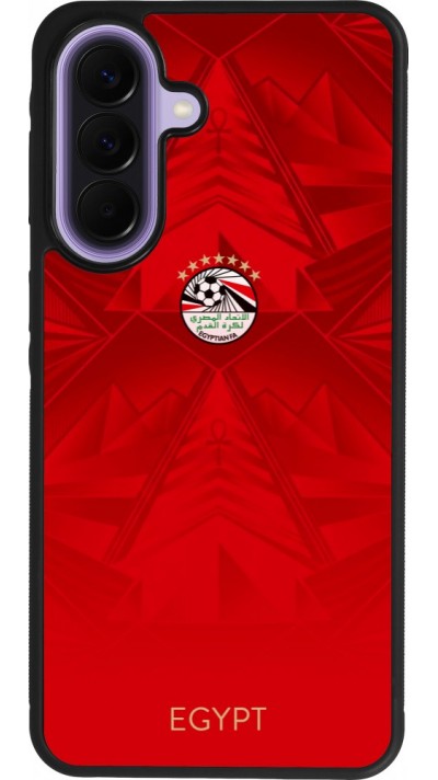 Coque Samsung Galaxy A57 5G - Silicone rigide noir Maillot de football E?gypte 2026 personnalisable