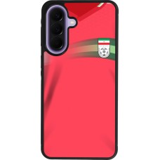 Coque Samsung Galaxy A57 5G - Silicone rigide noir Maillot de football Iran 2022 personnalisable
