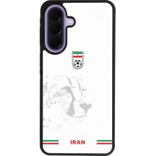 Coque Samsung Galaxy A57 5G - Silicone rigide noir Maillot de football Iran 2026 personnalisable
