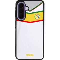 Coque Samsung Galaxy A57 5G - Silicone rigide noir Maillot de football Senegal 2022 personnalisable