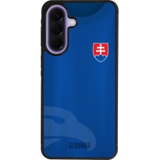 Coque Samsung Galaxy A57 5G - Silicone rigide noir Maillot de football Slovaquie