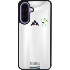 Coque Samsung Galaxy A57 5G - Silicone rigide noir Maillot de football Slovénie