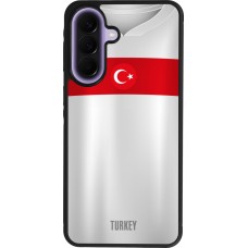 Coque Samsung Galaxy A57 5G - Silicone rigide noir Maillot de football Turquie personnalisable