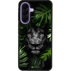 Coque Samsung Galaxy A57 5G - Silicone rigide noir Forest Lion
