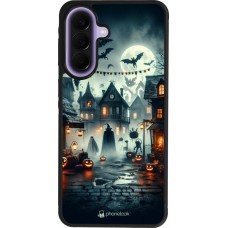 Coque Samsung Galaxy A57 5G - Silicone rigide noir Halloween Spookville