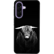 Coque Samsung Galaxy A57 5G - Silicone rigide noir Highland calf black