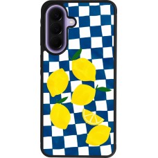 Coque Samsung Galaxy A57 5G - Silicone rigide noir Illustration lemons 2026