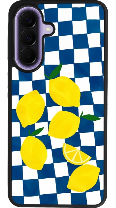 Coque Samsung Galaxy A57 5G - Silicone rigide noir Illustration lemons 2026