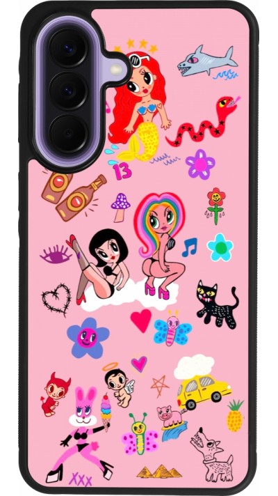 Coque Samsung Galaxy A57 5G - Silicone rigide noir Karol G La Bichota Manana Sera Bonito