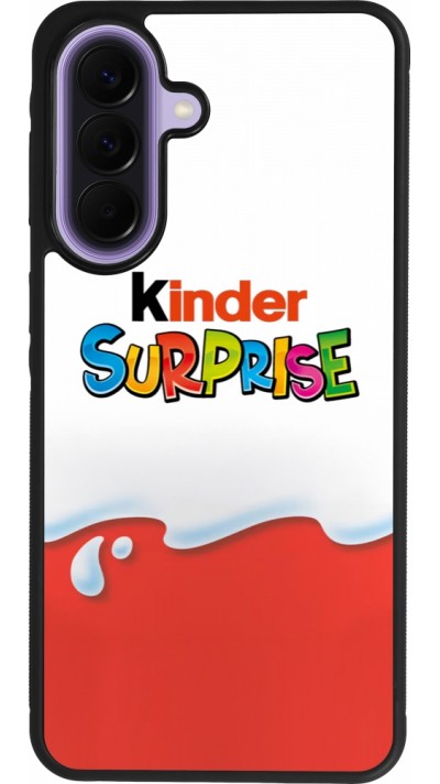 Coque Samsung Galaxy A57 5G - Silicone rigide noir Kinder Surprise