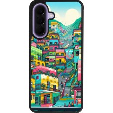 Coque Samsung Galaxy A57 5G - Silicone rigide noir Medellin Comuna 13 Art