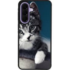 Coque Samsung Galaxy A57 5G - Silicone rigide noir Meow 23