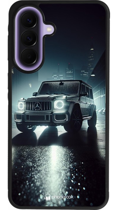 Coque Samsung Galaxy A57 5G - Silicone rigide noir Mercedes G AMG Night