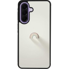 Coque Samsung Galaxy A57 5G - Silicone rigide noir Mini Rainbow Minimal