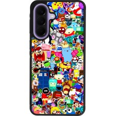 Coque Samsung Galaxy A57 5G - Silicone rigide noir Mixed cartoons