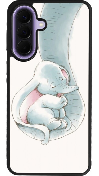 Coque Samsung Galaxy A57 5G - Silicone rigide noir Mom 1903