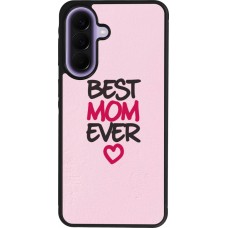 Samsung Galaxy A57 5G Case Hülle - Silikon schwarz Mom 2023 best Mom ever pink
