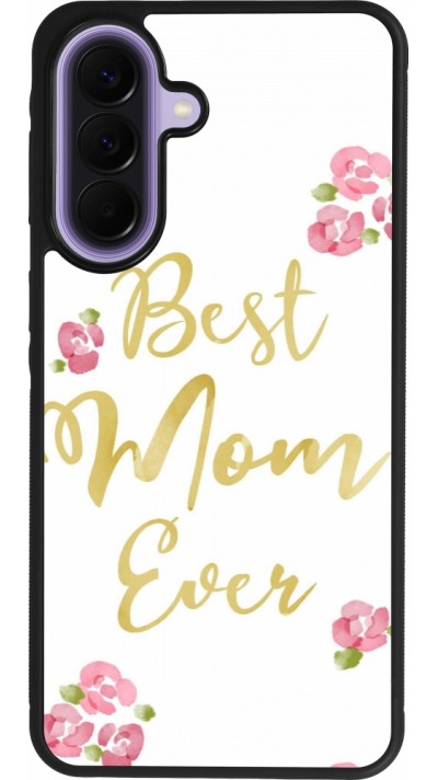 Coque Samsung Galaxy A57 5G - Silicone rigide noir Mom 2024 best Mom ever