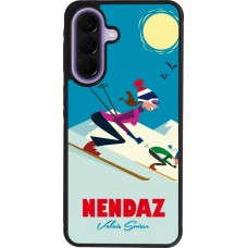 Samsung Galaxy A57 5G Case Hülle - Silikon schwarz Nendaz Ski Downhill