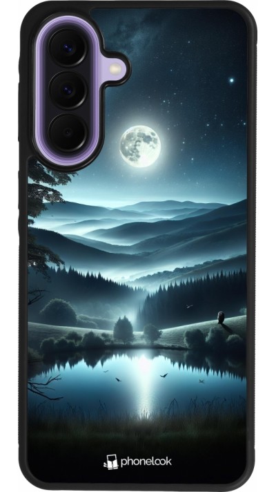 Coque Samsung Galaxy A57 5G - Silicone rigide noir Night Sky View