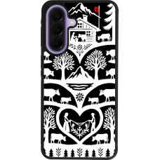 Coque Samsung Galaxy A57 5G - Silicone rigide noir Poya Suisse 2 noir