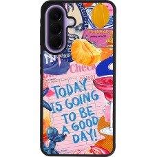 Coque Samsung Galaxy A57 5G - Silicone rigide noir Preppy Today is Going to be a good day