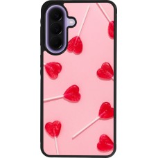 Samsung Galaxy A57 5G Case Hülle - Silikon schwarz Saint Valentines Day 26 Lollipop