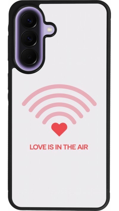 Coque Samsung Galaxy A57 5G - Silicone rigide noir Saint Valentines Day 26 Love is in the air