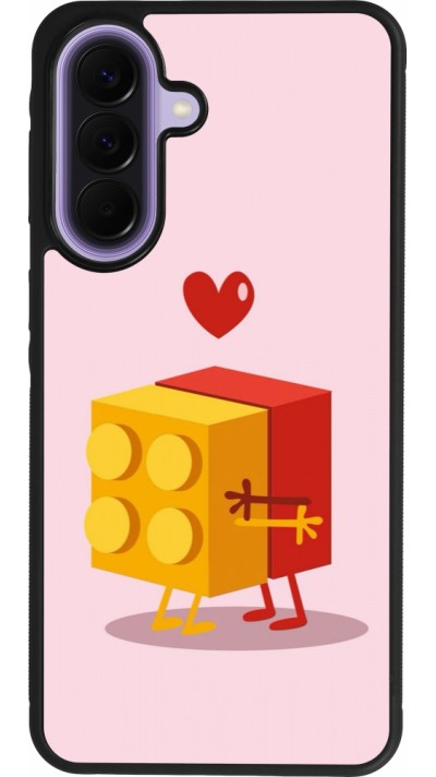 Coque Samsung Galaxy A57 5G - Silicone rigide noir Saint Valentines Day 26 Puzzle