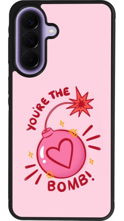 Coque Samsung Galaxy A57 5G - Silicone rigide noir Saint Valentines Day 26 You are the bomb