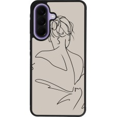 Coque Samsung Galaxy A57 5G - Silicone rigide noir Salnikova 05
