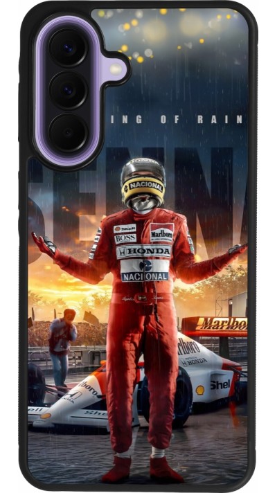 Coque Samsung Galaxy A57 5G - Silicone rigide noir Senna The King of Rain