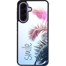 Coque Samsung Galaxy A57 5G - Silicone rigide noir Smile 05