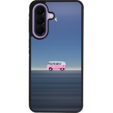 Coque Samsung Galaxy A57 5G - Silicone rigide noir Spring 23 pink bus