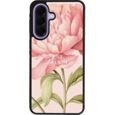 Coque Samsung Galaxy A57 5G - Silicone rigide noir Just Bloom Spring 2026