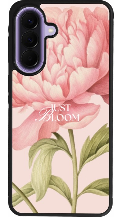 Coque Samsung Galaxy A57 5G - Silicone rigide noir Just Bloom Spring 2026