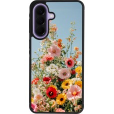 Coque Samsung Galaxy A57 5G - Silicone rigide noir Spring flowers Spring 2026