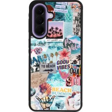 Coque Samsung Galaxy A57 5G - Silicone rigide noir Summer 20 collage