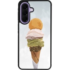 Coque Samsung Galaxy A57 5G - Silicone rigide noir Summer 2025 Cornet
