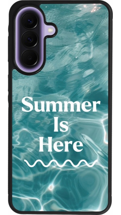 Coque Samsung Galaxy A57 5G - Silicone rigide noir Summer 2025 Summer is here