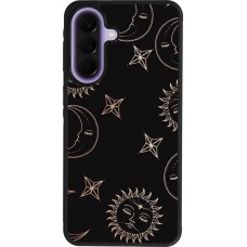 Coque Samsung Galaxy A57 5G - Silicone rigide noir Suns and Moons