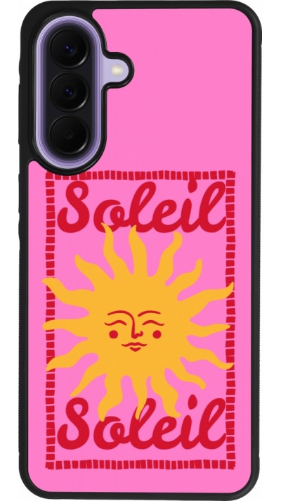 Coque Samsung Galaxy A57 5G - Silicone rigide noir Sun sun 2026