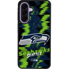 Coque Samsung Galaxy A57 5G - Silicone rigide noir Super Bowl 26 Seattle 2