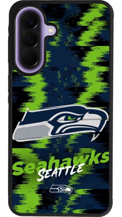 Coque Samsung Galaxy A57 5G - Silicone rigide noir Super Bowl 26 Seattle 2