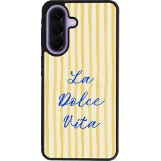 Coque Samsung Galaxy A57 5G - Silicone rigide noir The good life 2026