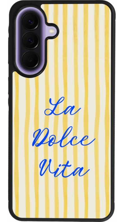 Coque Samsung Galaxy A57 5G - Silicone rigide noir The good life 2026