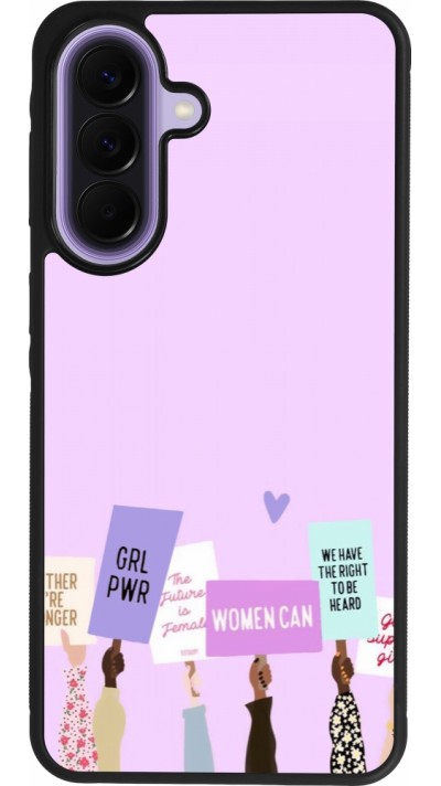 Coque Samsung Galaxy A57 5G - Silicone rigide noir Womens day 2026 9