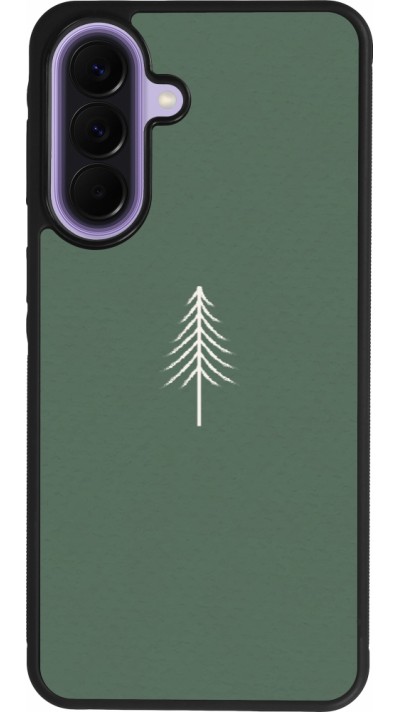 Coque Samsung Galaxy A57 5G - Silicone rigide noir Christmas 22 minimalist tree