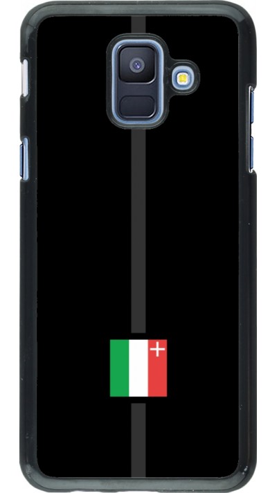 Samsung Galaxy A6 Case Hülle - Kanton NE schwarz